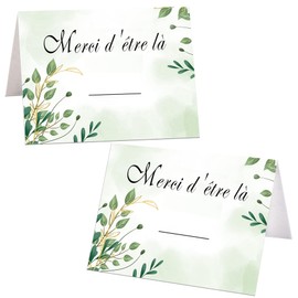 50 Place Cards for Weddings, Name Cards for Communion, Christening, Engagement, Birthday Party, Place Cards for Notification of Names