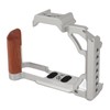 Camera Cage with Wood Handle Anodized Anti Slip Easy To