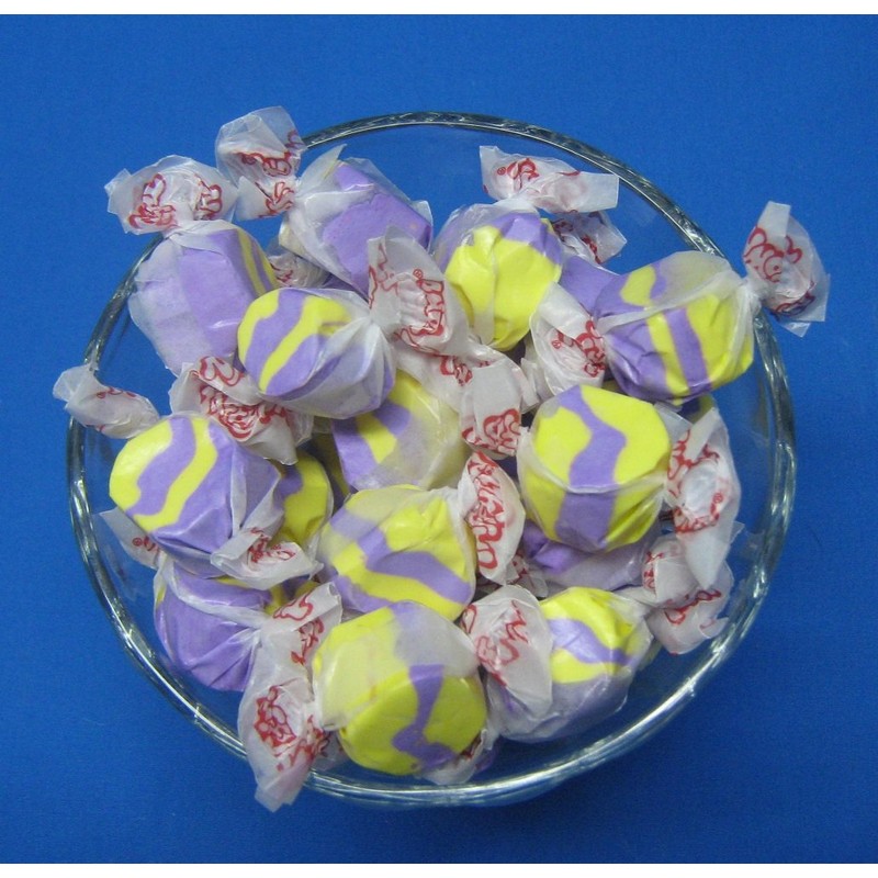 Raspberry Lemonade Flavored Taffy Town Salt Water Taffy 2 Pounds