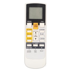 AR RAE1E Remote Control for FUJITSU, Universal Air Conditioner Remote Control Replacement for AR RAE1E AR RAE2U AR RAE1U AR RAH2U AR RAC1C AR RCD1C AR RAD1E AR RAJ3T