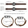 Bisonstrap Watch Strap, Vintage Leather Replacement Strap Width: 14 -