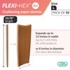 IDL Packaging 13.75" Flexi-Hex™ Honeycomb Packing Paper Sleeves, L, Brown,