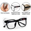 GOIEHIR Safety Glasses, Side Shields, 4 Pairs of Glasses, Side