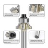 Round Over Router Bit Roundover Edge Bit Woodworking Chamfer Tool