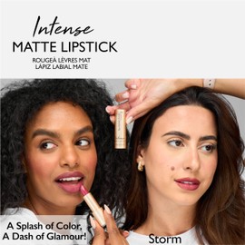 Summit.g Intense Purple Red long lasting lipstick Hydrating Formula Moisturizing Lip Stick with Lasting Pigment for Vibrant Lip Color| Vegan Formulated Vitamin E Lipsticks for Women 4.2g (`Storm)