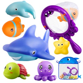 Baby No Hole Bath Toys - Bath Toys with Storage - Sealed,Float On The Water