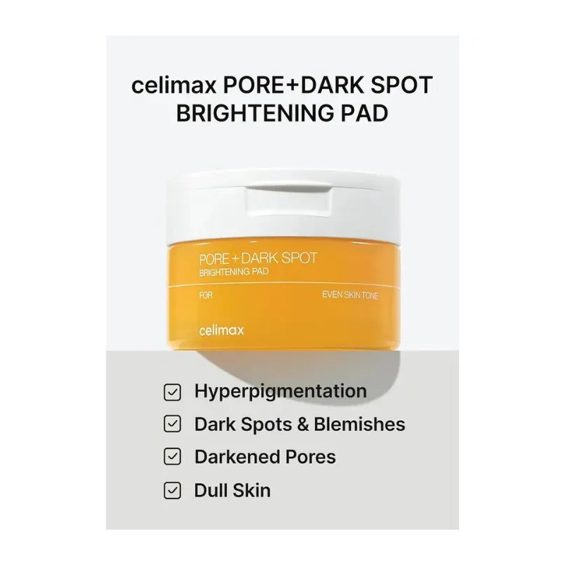 Celimax Pore+dark Spot Brightening 100ml C/u 2 Pzs (80 Pads)