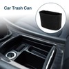 TUCKBOLD Car Trash Can Portable Car Door Trash Bin Black