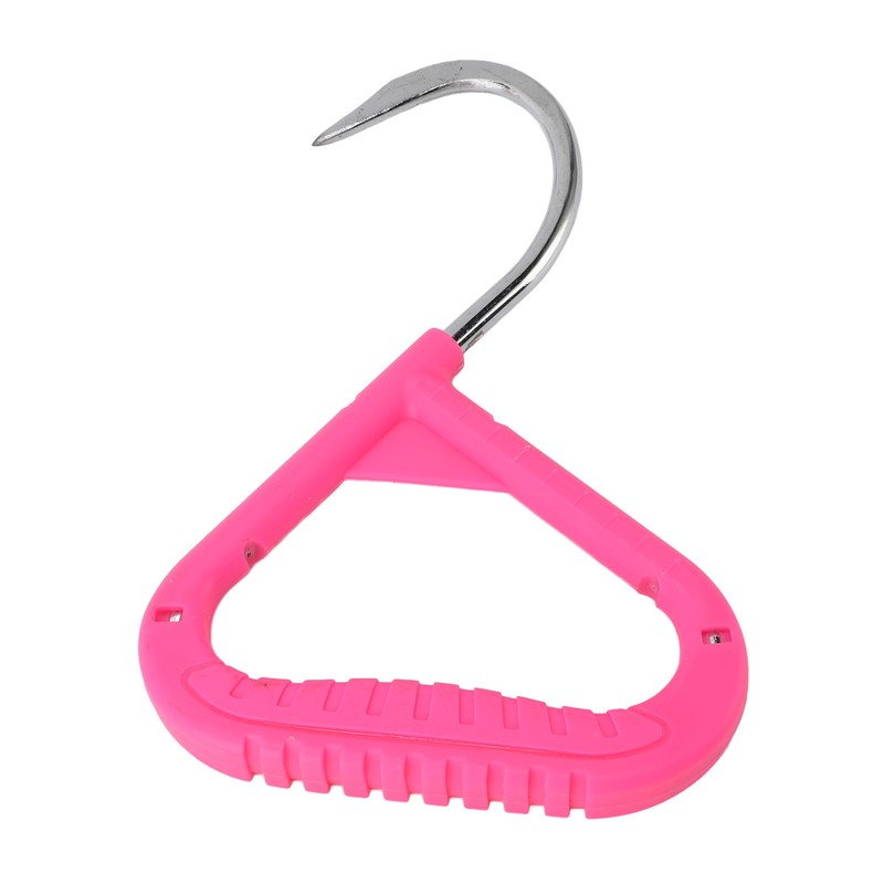 Pulp Hook Chrome Plated Steel Single Handed Comfortable Grip Log