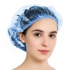 100 Pcs Disposable Shower Caps, Waterproof Shower Cap Essential For