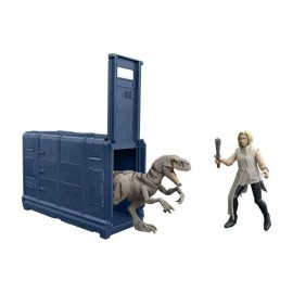 Jurassic World Dominion Release Rampage Soyona & Atrociraptor 10 in Action