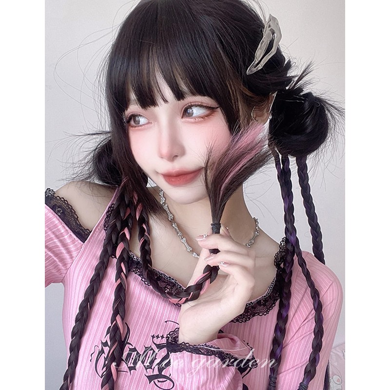 INMAN Hair Extension, Braid Extension, Boxer Braid, Ponytail, Twin Tail,