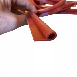 LavaLock 12 ft Gasket Powder Coat Oven door Silicon Cook chamber 7/16" x 15/16 powdercoat