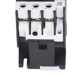 AC Contactor 32A 3 Pole 3 Phase Silver Contact Normally Open DIN Rail Electric Contactor 36V