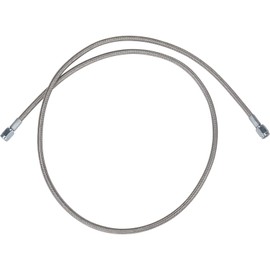 48 Inch Braided S.S. Brake Line - Straight AN4