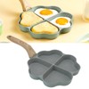 Egg Frying Pan Nonstick Heart Shaped 4 Cup Uniform Heating