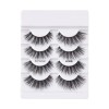 KISS Lash Couture Triple Push-Up, False Eyelashes, Bombshell, 4 Pairs