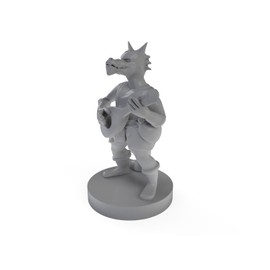 Kobold Bard Tabletop DND Gaming Miniature