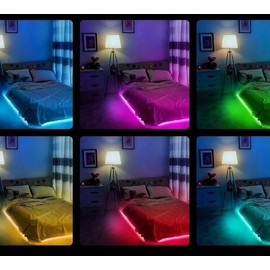 Generic LED Strip Lights RGB 5050,5V 32.8 Ft,16 Million Colors, RGB, Led Strip Lighting Music Sync, Color Changing for Party Home (LED6064)