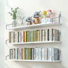 Dixiao 3Pack Wall Mounted Floating Shelves, White Shelves for Bedroom