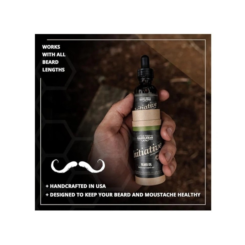 Can You Handlebar "Initiative" Beard Oil Citrus Scent 1oz Bottle