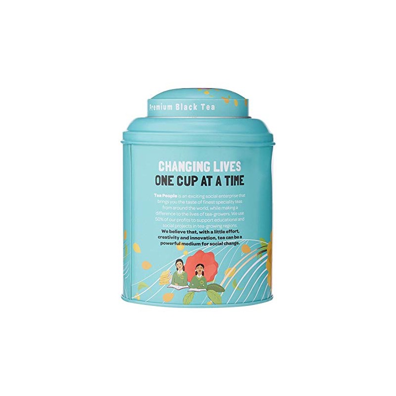 Tea People Luxury English Breakfast Loose Tea Caddy 125g