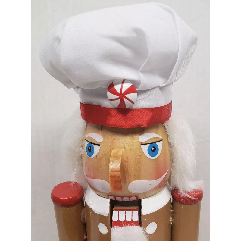 Wooden Christmas Nutcracker,15"