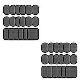 SGcreation Gel Sheet Pads Compatible with Slender Tone Replacement Pads EMS Abdominal Muscle High Conductivity Abdominal Toner, Electric, Belt Patch, Fitness Belt, Diet, Compatible, Non-Genuine (36)