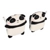 USB Heated Gloves Cartoon Shaped Keep Warm Adjust Strap Electric