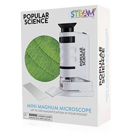 POPULAR SCIENCE - Mini-Magnum Pocket Handheld Microscope for Children