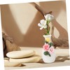 Ciieeo Chic Ceramic Vase Mini Flower Vase Chinese Style for