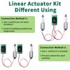 Micro Linear Actuator with Controller, 1.2" Stroke Small Electric Motion