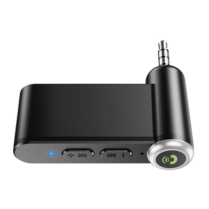 BT 5.0 Receiver Multifunction 3.5mm Plug Car Wireless AUX Adapter
