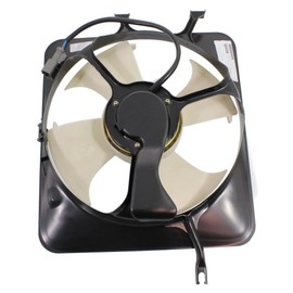 For Honda CR-V 1997 98 99 00 2001 Radiator Air Conditioning Fan Assembly | Single Fan | Fan Blade | Motor | Shroud | Replacement For HO3113110 | 38616-PAA-A01, 38611-PAA-A01