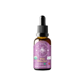 Sun God Medicinals Ra Herbals Organic White Willow Bark Liquid Extract - Inflammation Support - 1 fl oz