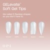 OPI GELevate Soft Gel, Nail Tips | Coffin Shape Extensions