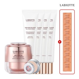 Labiotte Esthe RX Gold Thread Collagen Device Cream 50ml x 1 + Collagen Eye Cream 70ml x 4 / 라비오뜨 에스테 RX 금실 콜라겐 디바이스 크림 50ml1개+콜라겐 아이크림 70ml4개