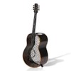 Guitar Shaped Wine Cork Container Wine Bottle Stopper Organizer Home