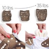 Nora's Nursery Cloth Diapers 7 Pack with 7 Inserts &