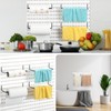 Yaocom 4 Pcs Paper Towel Holder for Pegboard Paper Towel