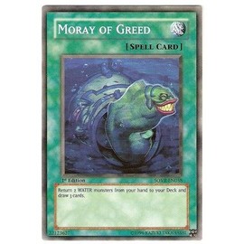 Yu-Gi-Oh! - Moray of Greed (SOVR-EN058) - Stardust Overdrive - 1st Edition - Common