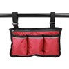 Yctze Multipurpose Wheelchair Scooter Armrest Side Bag, Walker Pouch Storage