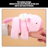 QIHUAN 1 Piece Of Pink Plush Capybara Toy, Cute Cartoon