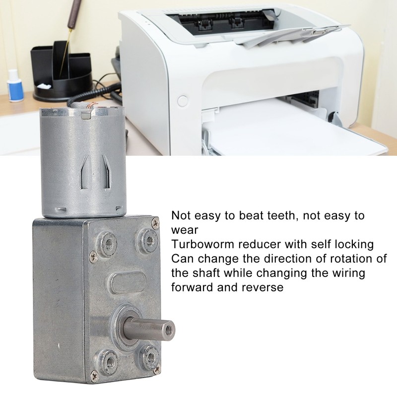 Speed Reduction Motor Self Locking Wear Resistant 4632‑370 Worm Gear