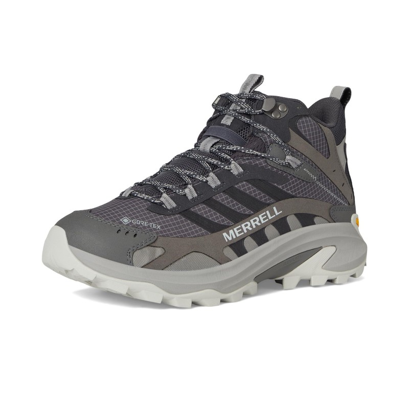 Merrell Men's Moab Speed 2 Mid GTX Hiking Boot, Asphalt