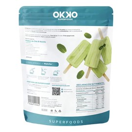 Okko Verde Polvo - Matcha - 1 - Unidad - 1 - 454 G