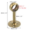 Coshar Heavy Duty Stainless Steel Shower Curtain Closet Curtain Rod