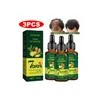 3 Unidades De Óleo De Cabelo Ginger King Nutre Os