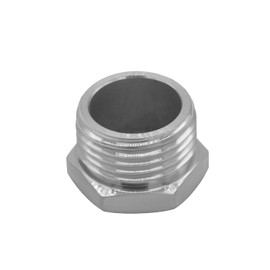 Beduan Stainless Garden Hose Plugs 3/4" GHT Male Thread 304 Stainless Steel End Cap (Pack of 2)