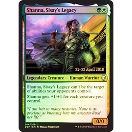Shanna, Sisay's Legacy - Foil - Dominaria - Prerelease Promo